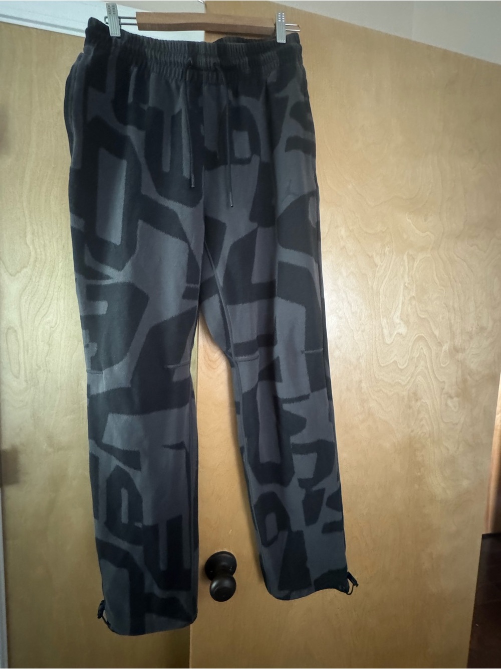 Jordan Black & Charcoal Graphic Joggers